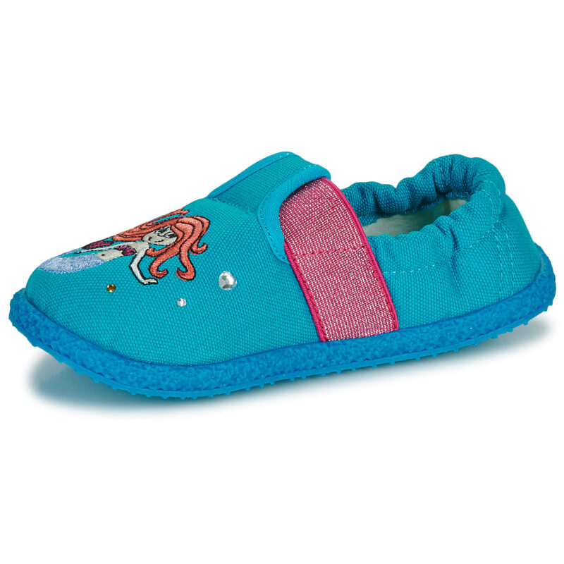 Giesswein AISLINGEN Blu Pantofole Bambina - 4