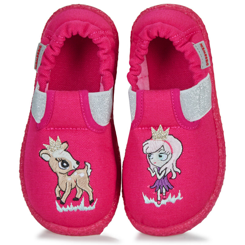 Giesswein ALBACHING Rosa Pantofole Bambina - 6