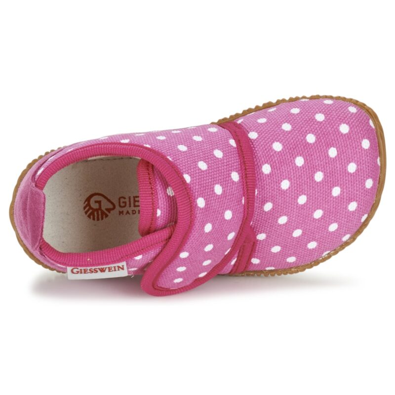 Giesswein STANS SLIM FIT Rosa Pantofole Bambina - 6