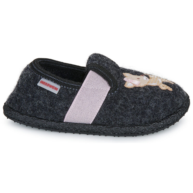 Giesswein THUM Grigio - Pantofole Bambina - 2
