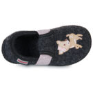 Giesswein THUM Grigio - Pantofole Bambina - 6
