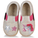 Giesswein TRABENING Beige Pantofole Bambina - 6