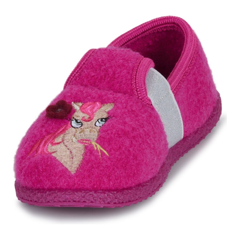 Giesswein TREBENDORF Pink - M&auml;dchenpantoffeln - 3