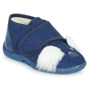 Pantofole bambini ragazza Little Mary  KOALAVELCRO  Blu Little Mary 3662139901183