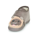 Little Mary LIONVELCRO Grigio Pantofole Bambina - 3