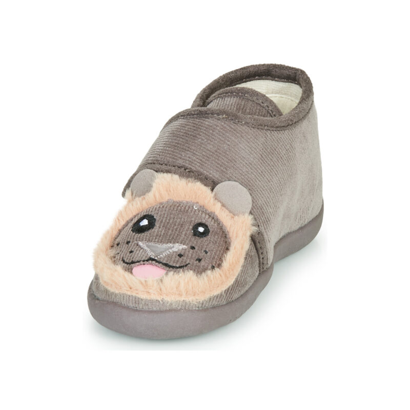 Little Mary LIONVELCRO Grigio Pantofole Bambina - 3