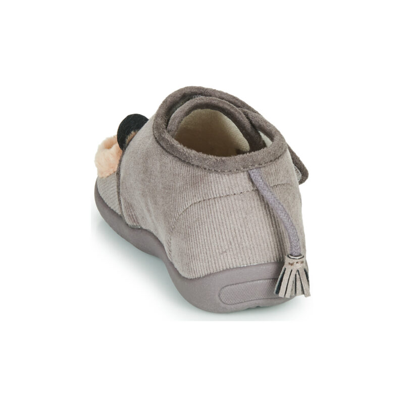 Little Mary LIONVELCRO Grigio Pantofole Bambina - 5
