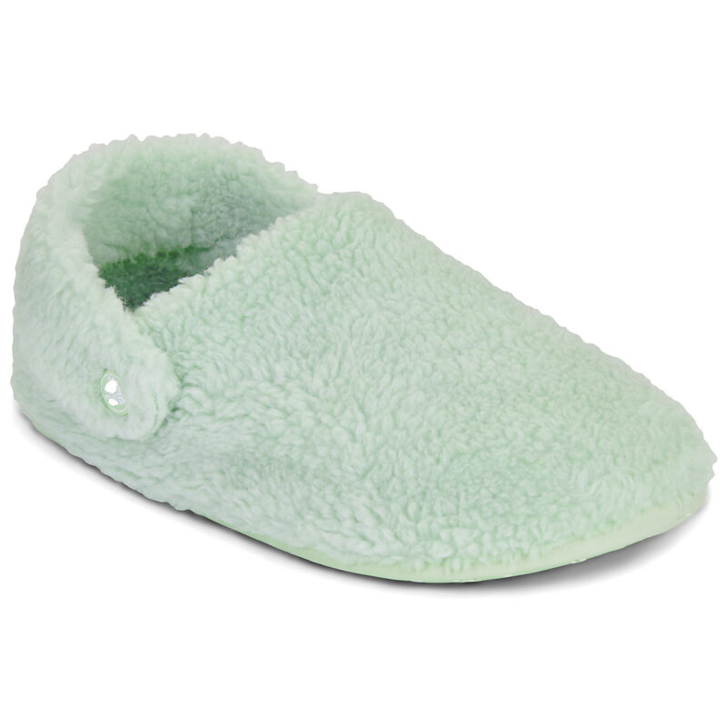 Pantoufles Crocs Classic Cozzzy vertes pour homme - Pointure 1