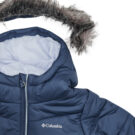 Piumino ragazza Columbia Katelyn Crest III Hooded Jacket Blu Piumini Bambina - 3