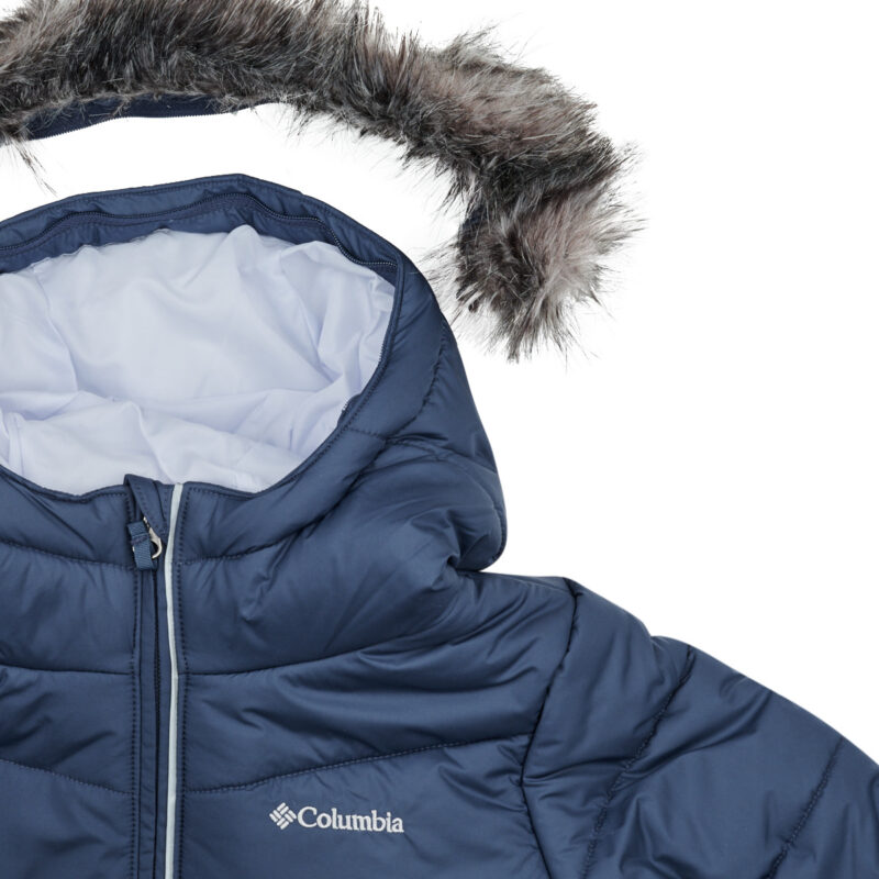 Piumino ragazza Columbia Katelyn Crest III Hooded Jacket Blu Piumini Bambina - 3
