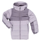 Chaqueta de plumas Columbia para ni&ntilde;a, modelo Pike Lake Mid, color morado. Chaquetas de plumas para ni&ntilde;a - 1