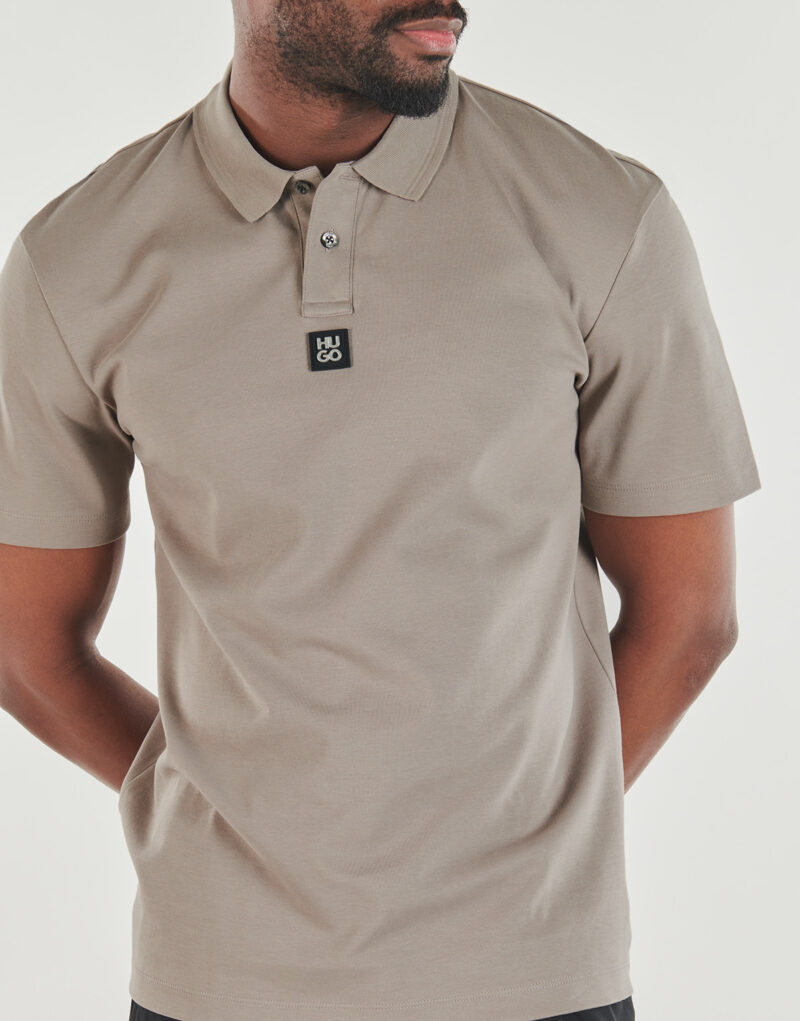 Polo shirt HUGO Deabono_D Beige Polo Men - 5