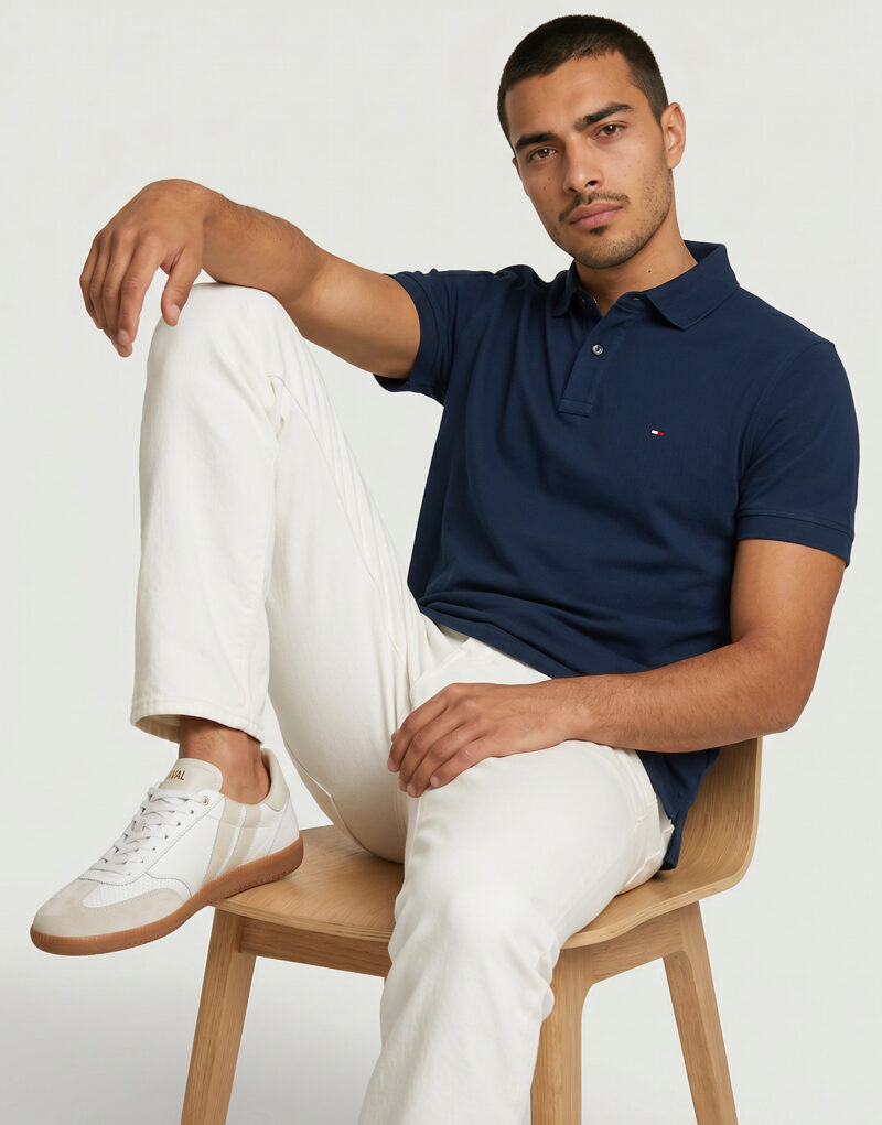 Polo Tommy Hilfiger 1985 REGULAR POLO Marine - Polo Uomo - 5