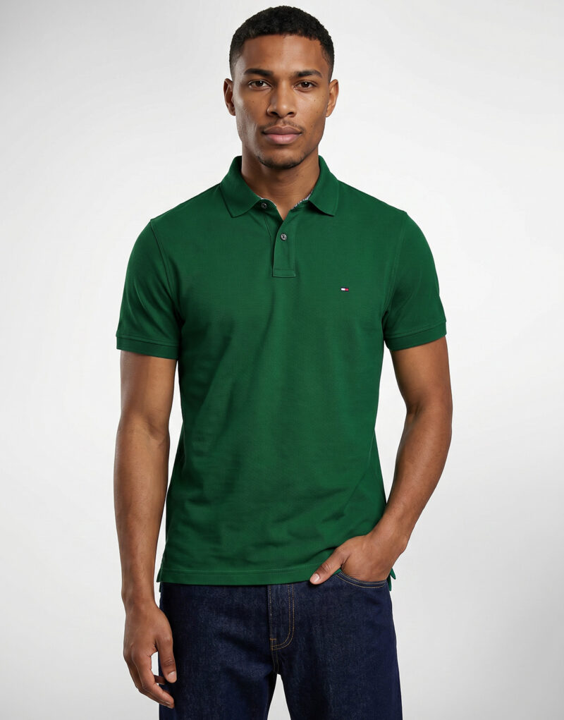 Polo Tommy Hilfiger 1985 REGULAR POLO Verde - Polo Uomo - 2