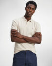 Polo Tommy Hilfiger LIQUID COTTON REG SEASONAL POLO Beige - Polo Uomo - 5