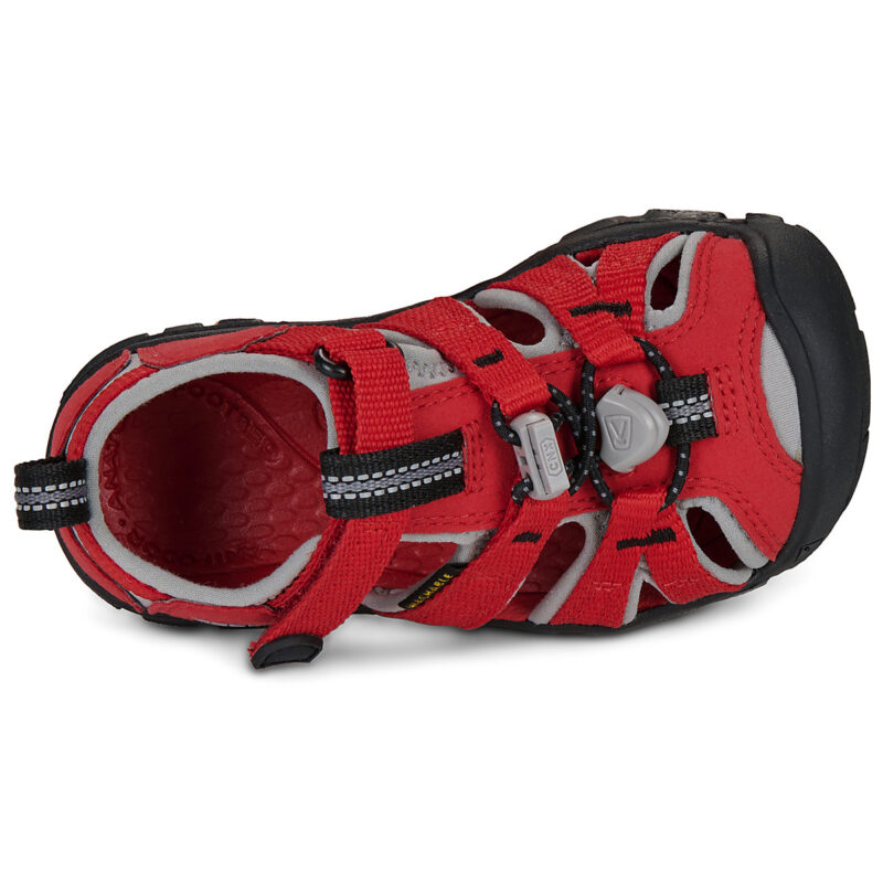 Keen SEACAMP II CNX Rosso Sandali Bambina - 6