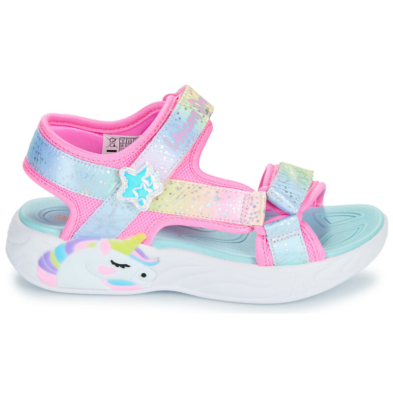 Skechers UNICORN DREAMS SANDAL - MAJESTIC BLISS Rosa Sandali Bambina - 2
