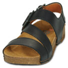 Art I BREATHE Black Men's Low Sandals - 3