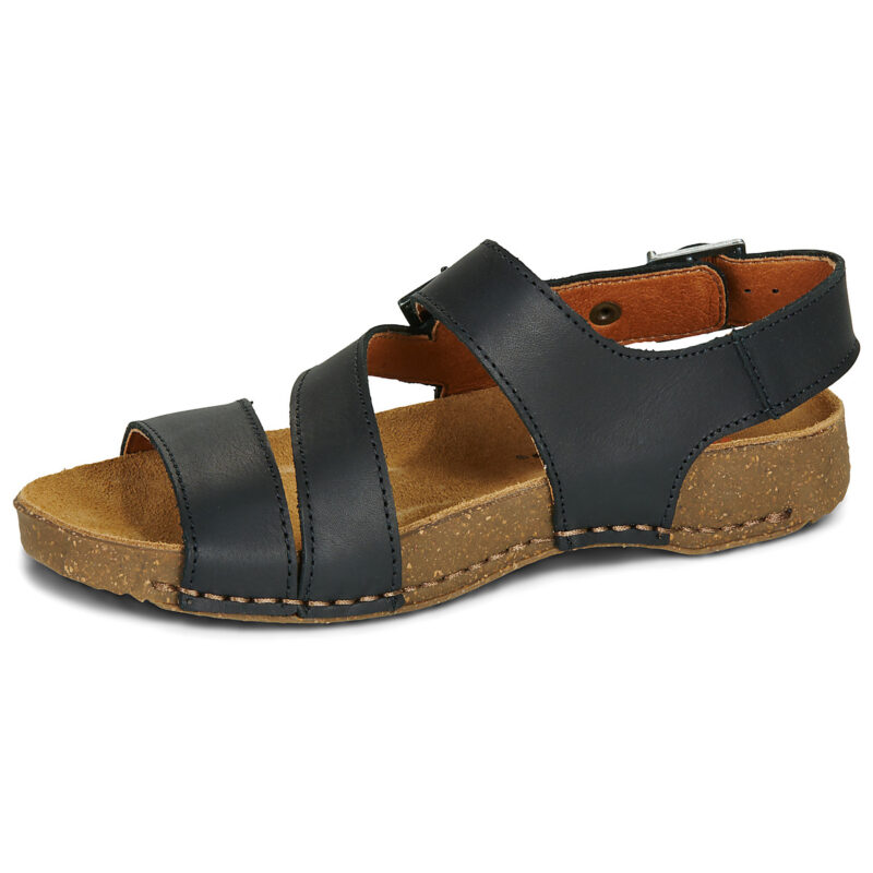 Art I BREATHE Black Men's Low Sandals - 4