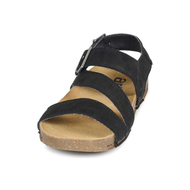 Art I BREATHE Black Men's Low Sandals - 3