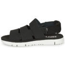Camper Hello Negro/OrugaS.Negro-Bio Houston Black Men's Low Sandals - 4