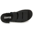 Camper Hello Negro/OrugaS.Negro-Bio Houston Black Men's Low Sandals - 6