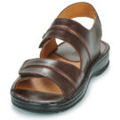 Casual Attitude BELIDOU Braune Herren-Sandalen mit niedrigem Schaft - Gr&ouml;&szlig;e 3