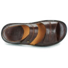 Casual Attitude BELIDOU Braune Herren-Sandalen mit niedrigem Schaft - Gr&ouml;&szlig;e 6