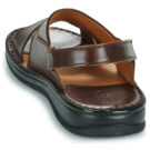 Casual Attitude NEW002 Braune Herren-Sandalen (niedrig) - Gr&ouml;&szlig;e 5