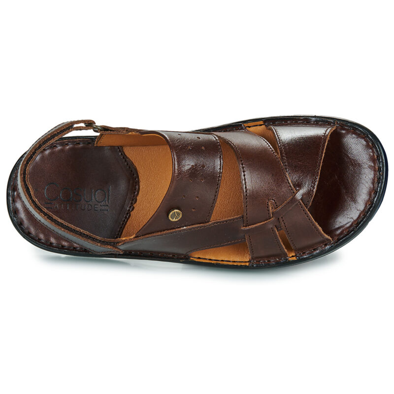 Casual Attitude NEW002 Braune Herren-Sandalen (niedrig) - Gr&ouml;&szlig;e 6