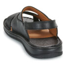Casual Attitude NEW002 Schwarze Herren-Sandalen (niedrig) - Gr&ouml;&szlig;e 5