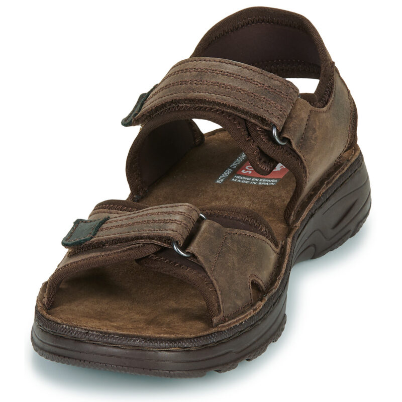 Fluchos AZORES Braune Herren-Sandalen, niedrig geschnitten - Gr&ouml;&szlig;e 3
