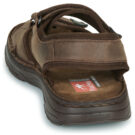 Fluchos AZORES Braune Herren-Sandalen, niedrig geschnitten - Gr&ouml;&szlig;e 5