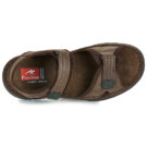 Fluchos AZORES Braune Herren-Sandalen, niedrig geschnitten - Gr&ouml;&szlig;e 6