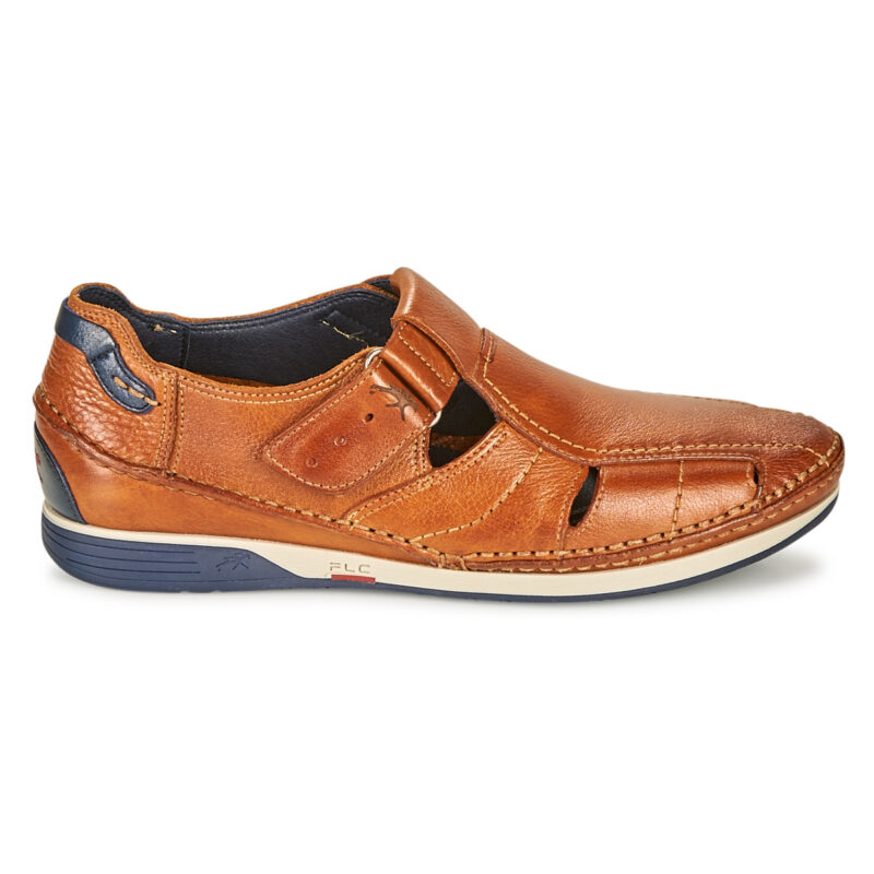 Fluchos JAMES Braune Herren-Sandalen, niedrig geschnitten - Gr&ouml;&szlig;e 2