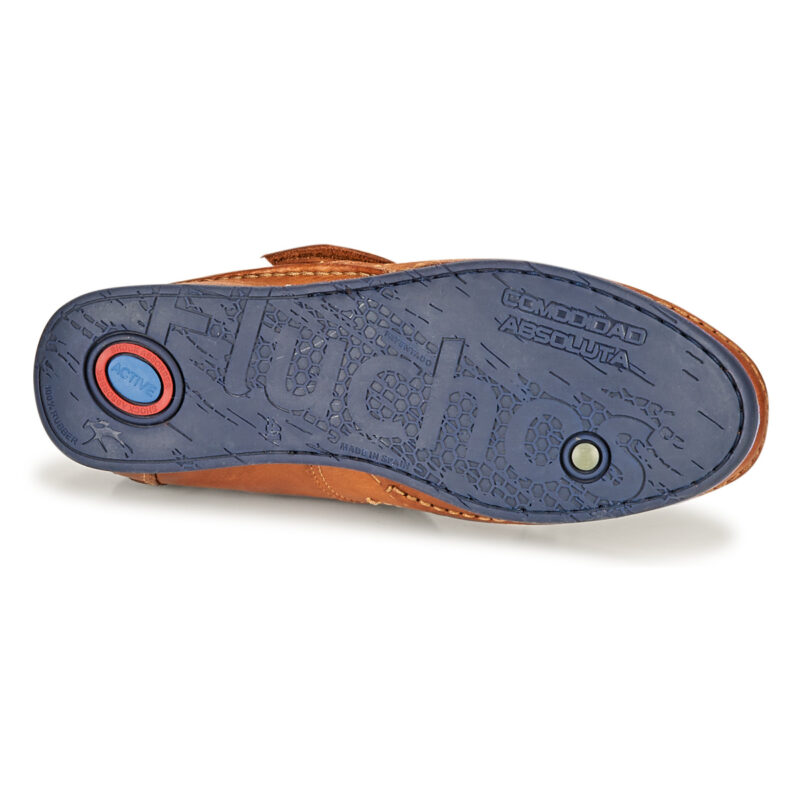 Fluchos JAMES Braune Herren-Sandalen, niedrig geschnitten - Gr&ouml;&szlig;e 7
