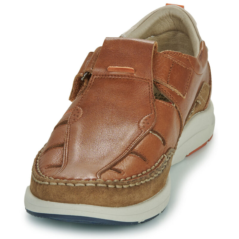 Fluchos KAI S Braune Herren-Sandalen mit niedrigem Schaft - Gr&ouml;&szlig;e 3