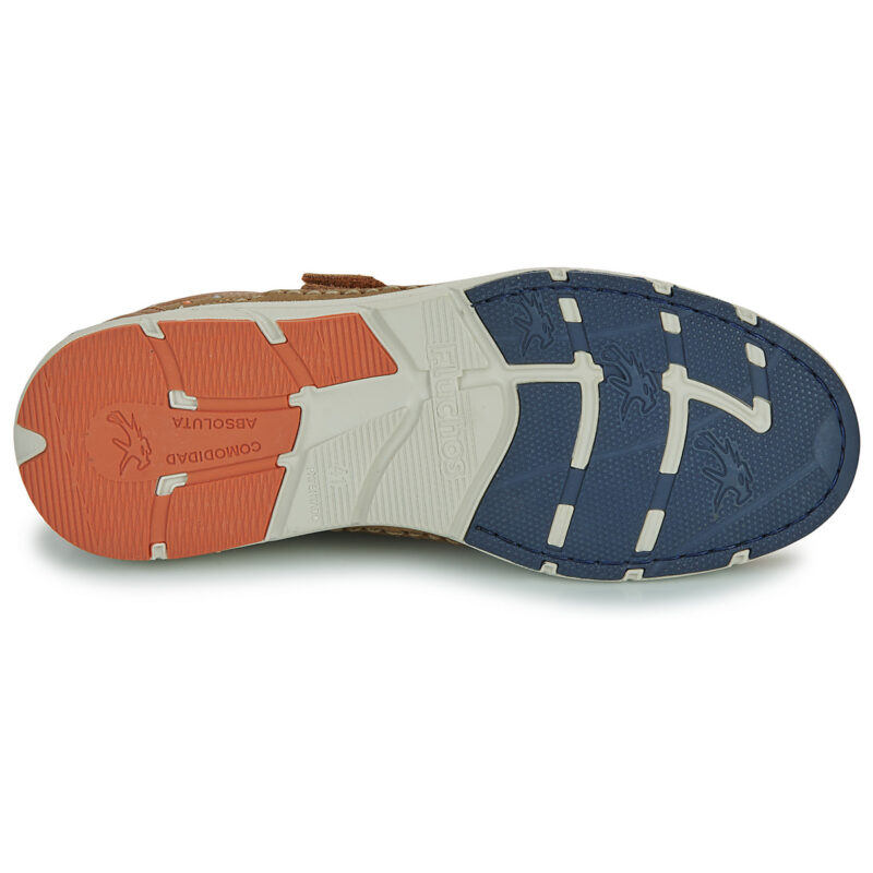 Fluchos KAI S Braune Herren-Sandalen mit niedrigem Schaft - Gr&ouml;&szlig;e 7