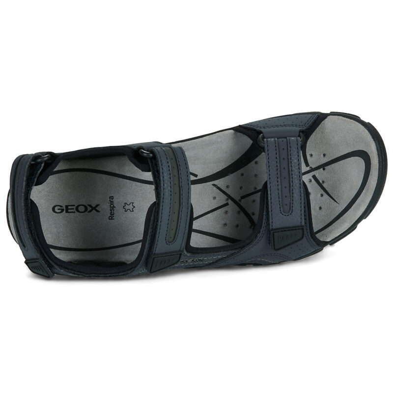 Geox MEN'S SANDAL ROAD Blue Low Sandals Men - 6