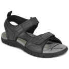 Geox MEN'S SANDAL ROAD Black Low Sandals Men - 1