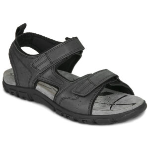 Sandali bassi uomo Geox  UOMO SANDAL STRADA  Nero Geox 8056206574281