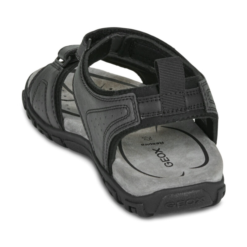 Geox MEN'S SANDAL ROAD Black Low Sandals Men - 5