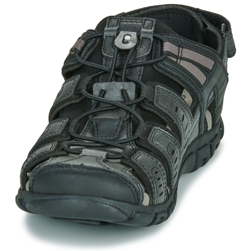 Geox MEN'S SANDAL ROAD Black Low Sandals Men - 3