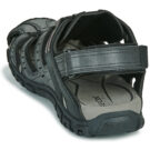 Geox MEN'S SANDAL ROAD Black Low Sandals Men - 5