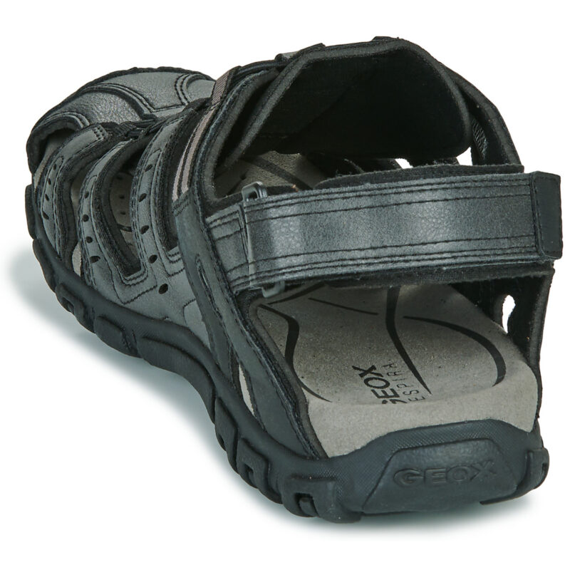 Geox MEN'S SANDAL ROAD Black Low Sandals Men - 5