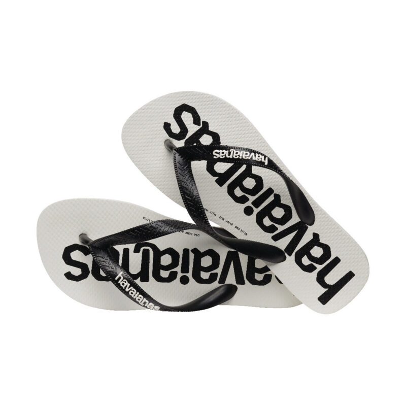 Havaianas TOP LOGOMANIA Bianco Sandali bassi Uomo - 4