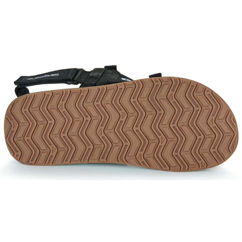 Quiksilver MONKEY CAGES A/T Schwarze Herren-Sandalen mit niedrigem Schaft - Gr&ouml;&szlig;e 7