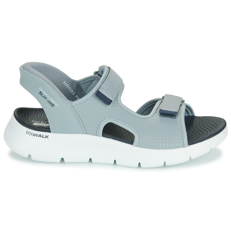 Skechers GO WALK FLEX SANDAL Grey Men's Flat Sandals - 2