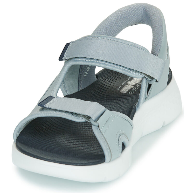 Skechers GO WALK FLEX SANDAL Grey Men's Flat Sandals - 3