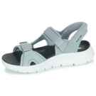 Skechers GO WALK FLEX SANDAL Grey Men's Flat Sandals - 4